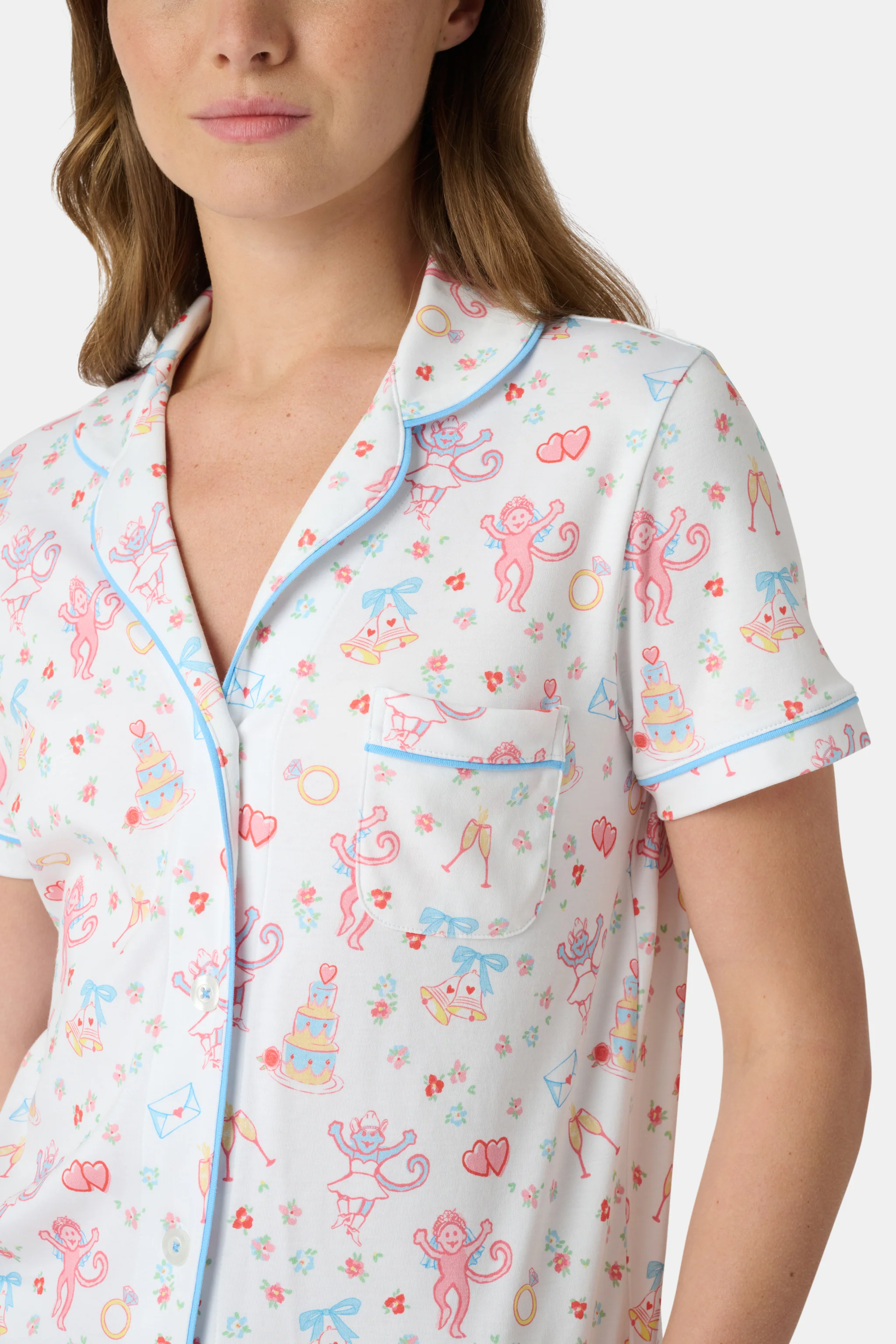 Monkey Said Yes Polo Pajamas - Image 2