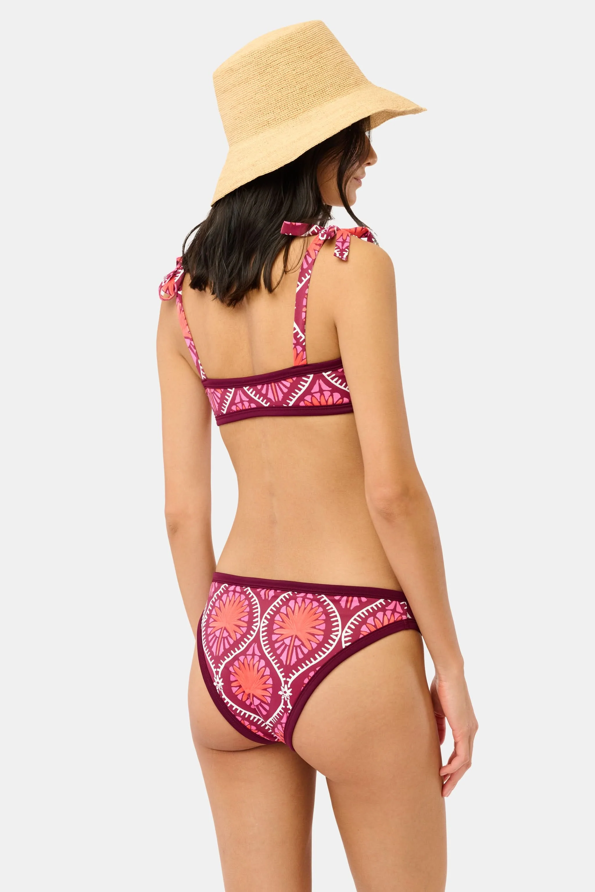 Palm Fronds Oceana Bikini Top - Image 4