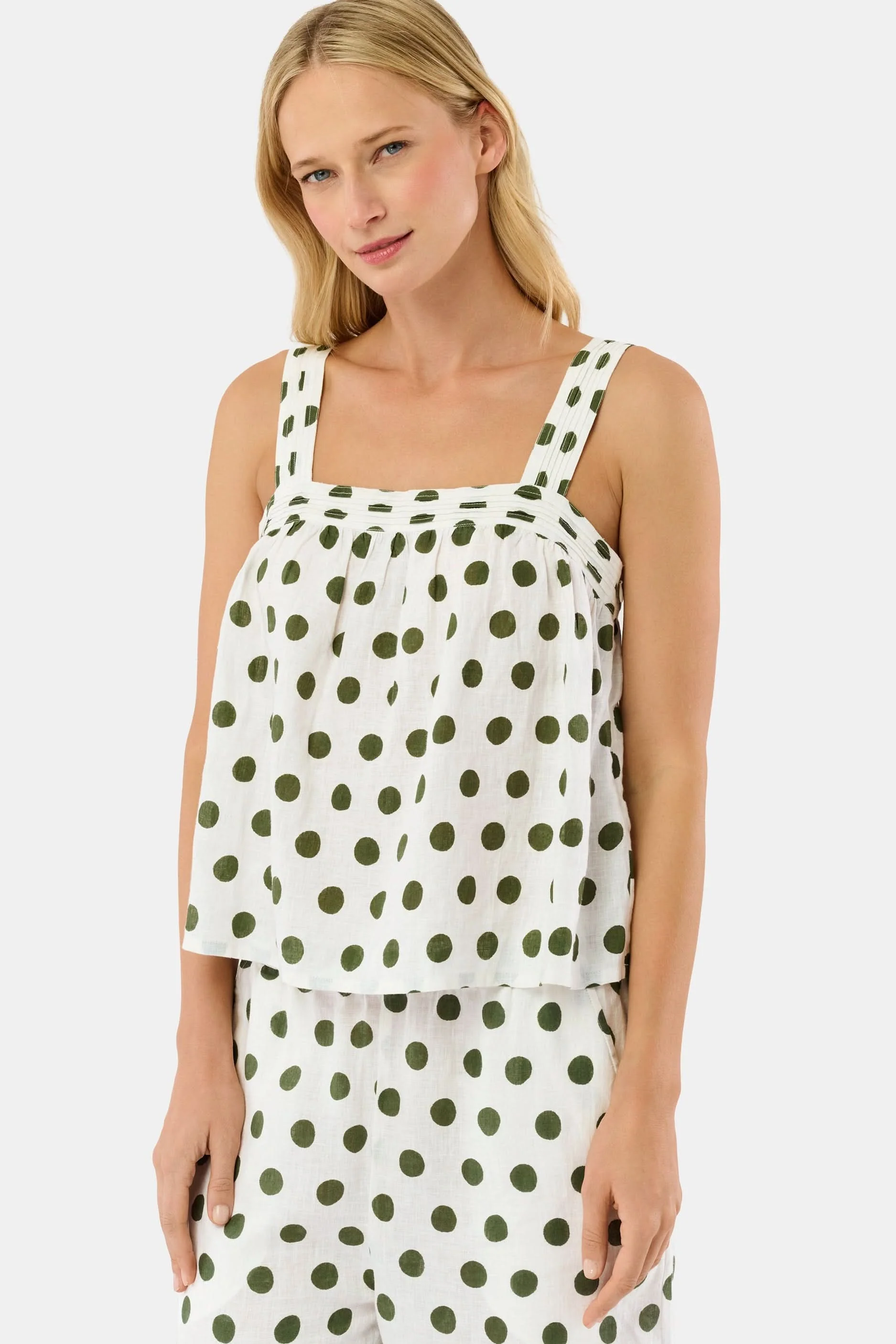 Polka Dot Victoria Top