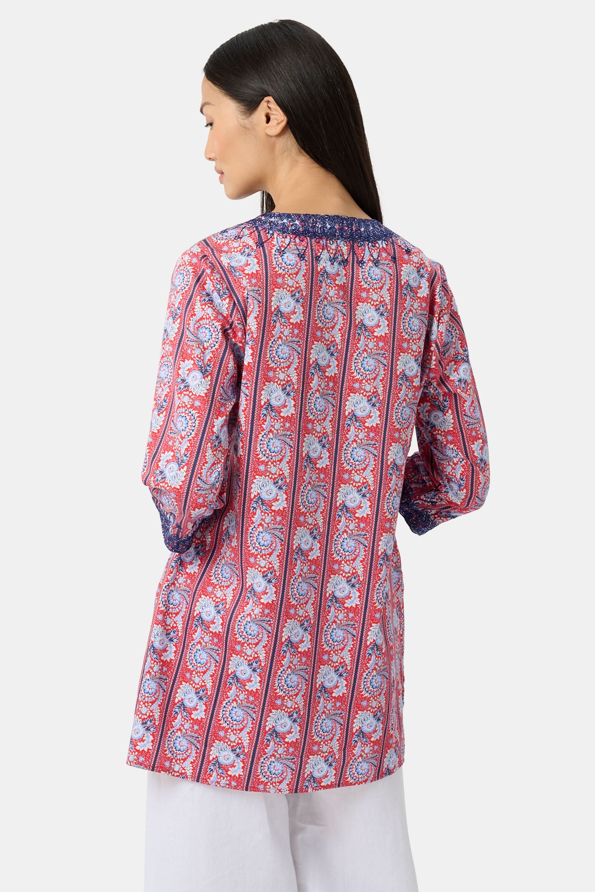 Provencal Stripe Casa Kurta - Image 6