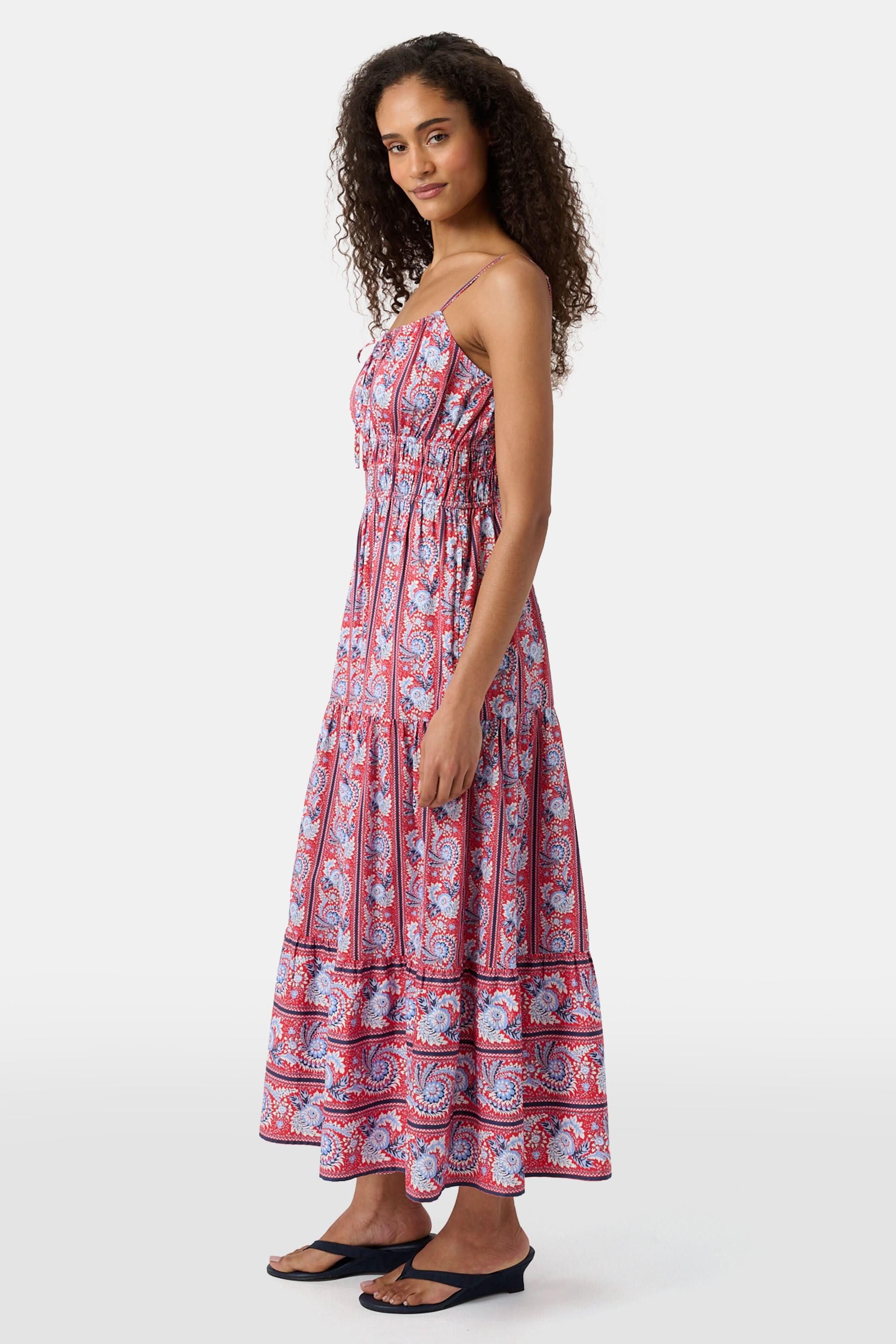 Provencal Stripe Karla Dress - Image 4