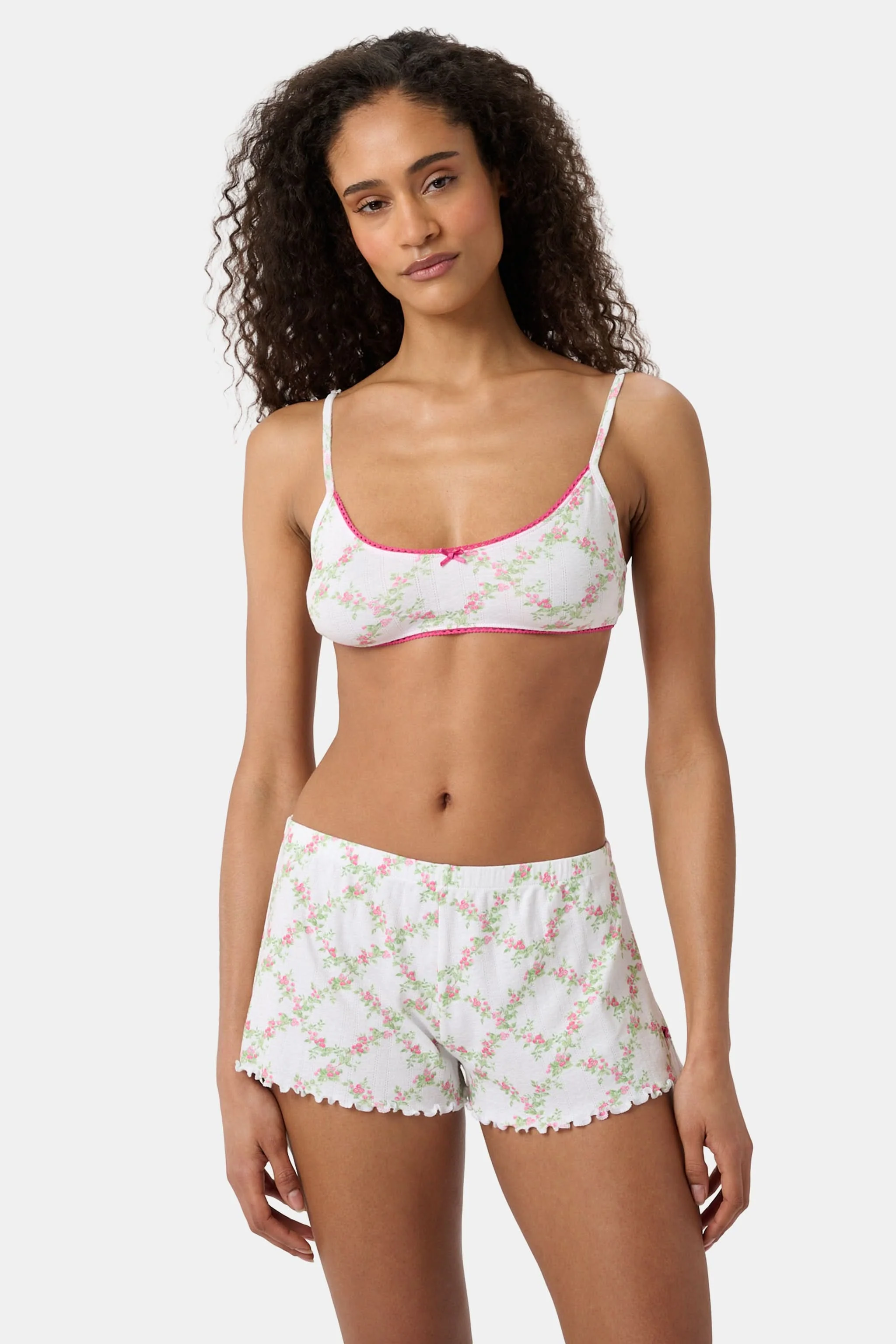 Raspberry Garden Ana Scoop Bralette - Image 3