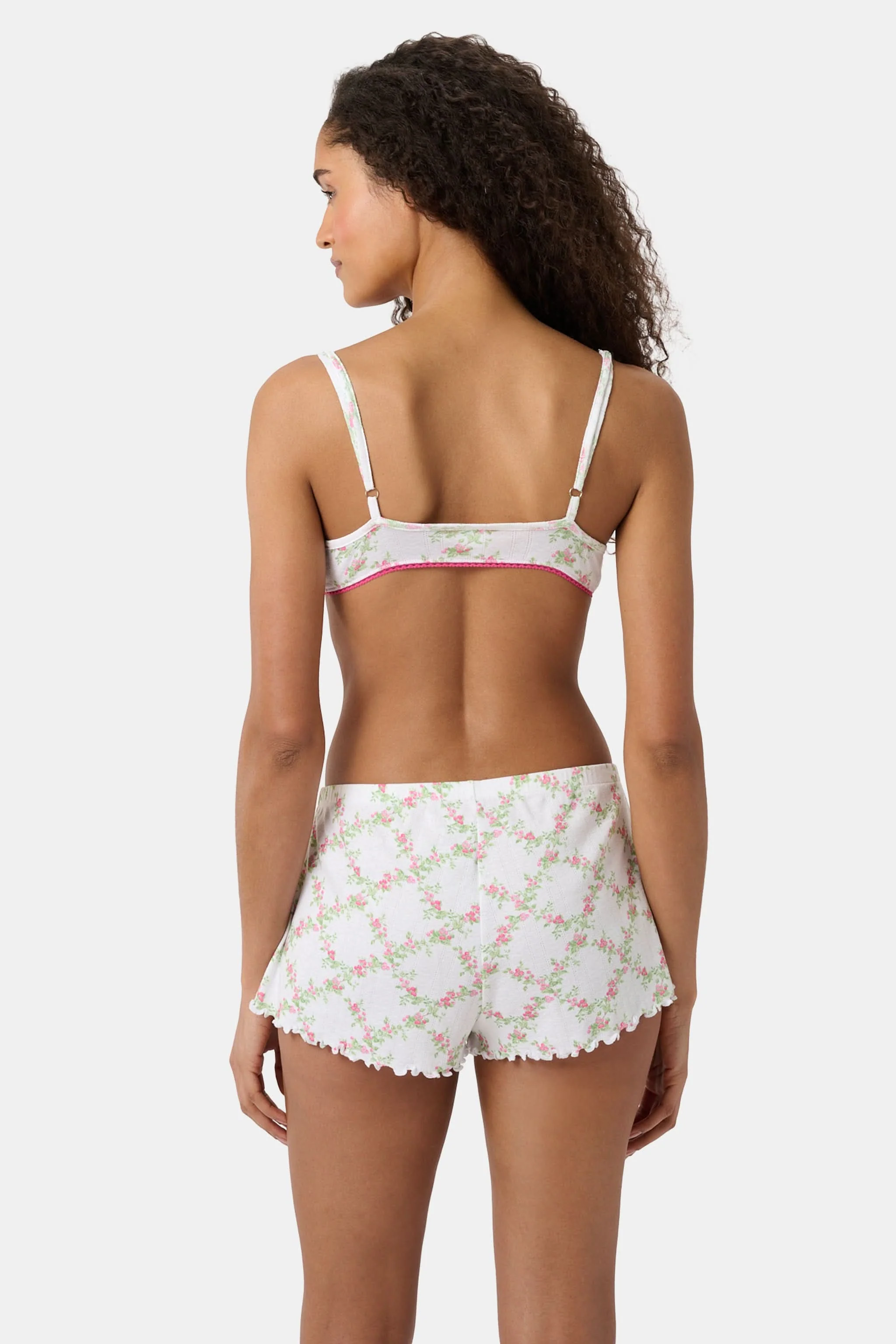 Raspberry Garden Ana Scoop Bralette - Image 4