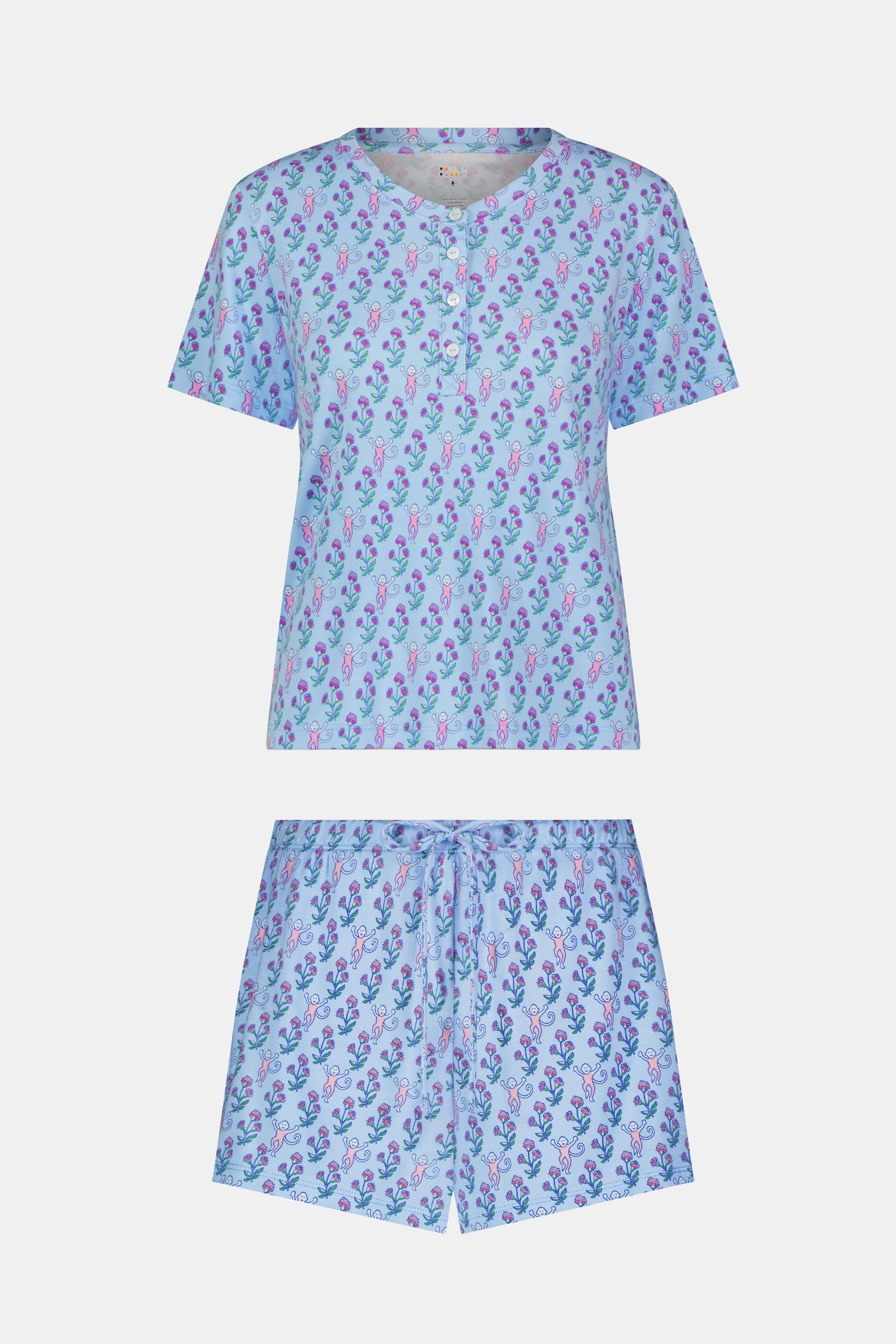 Rosa Ditsy Monkey Alexa Set - Image 8