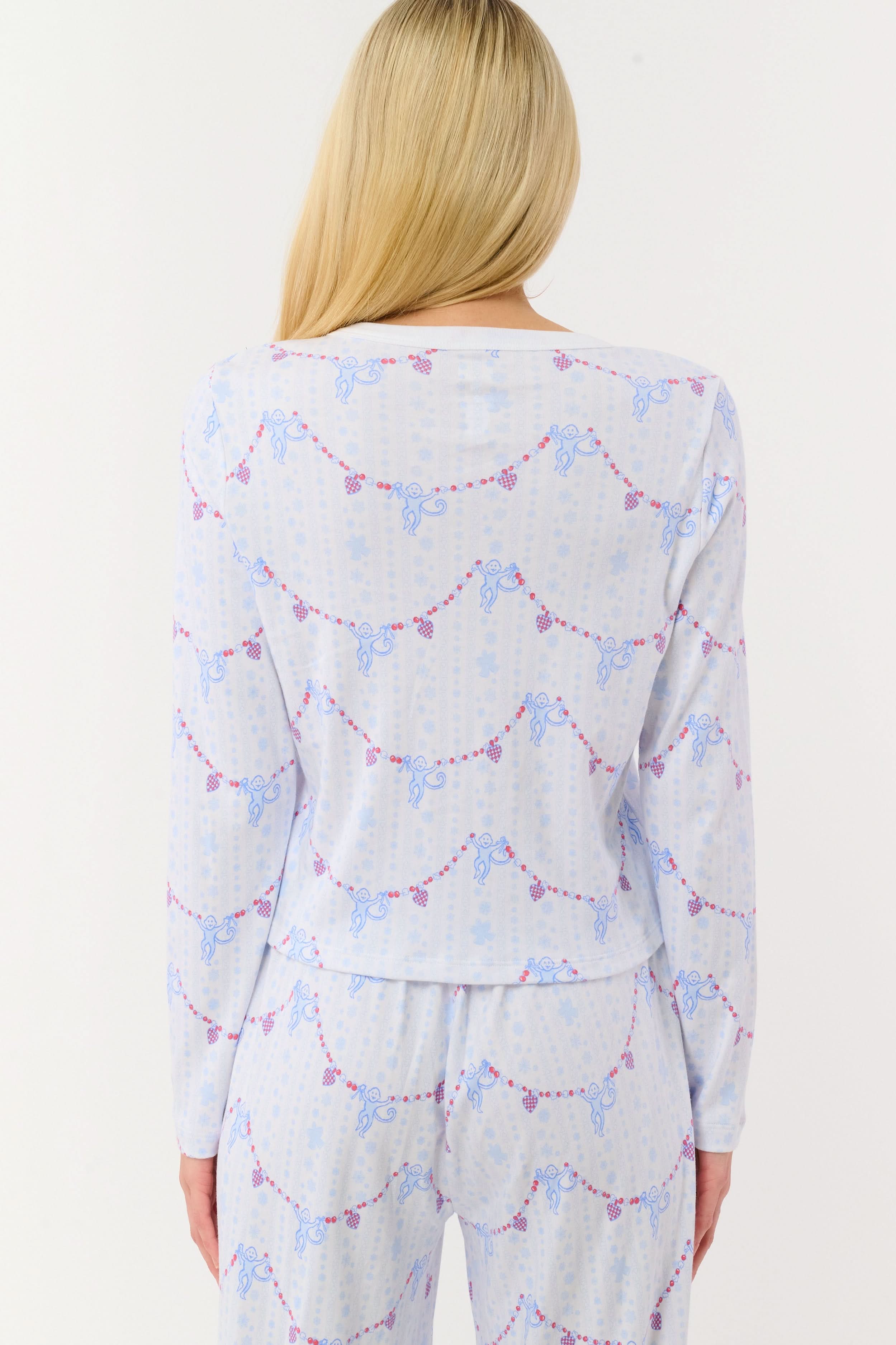 Snowflake Stripe Nessa Cardigan - Image 4