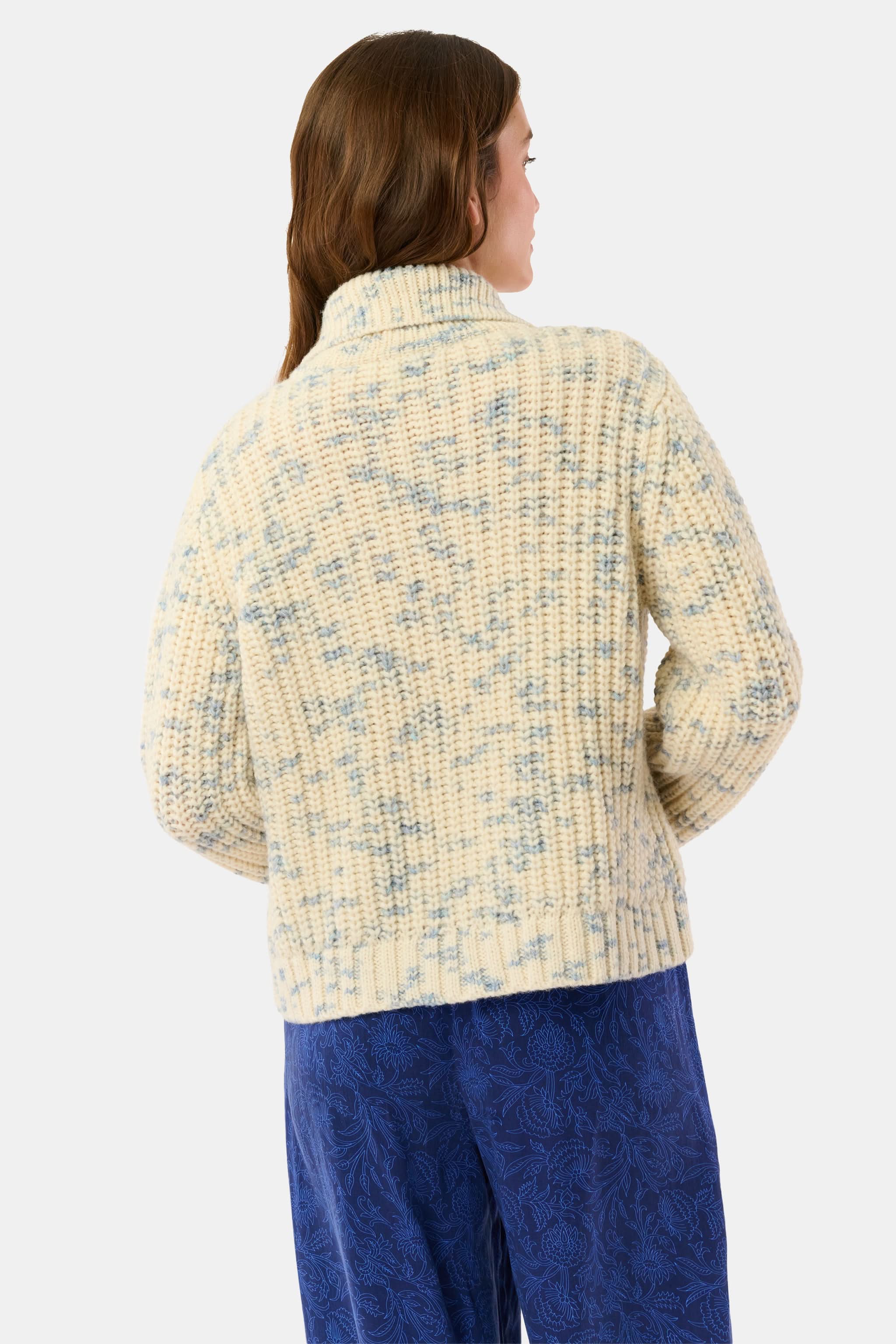 Space Dye Dhalia Cardigan - Image 5