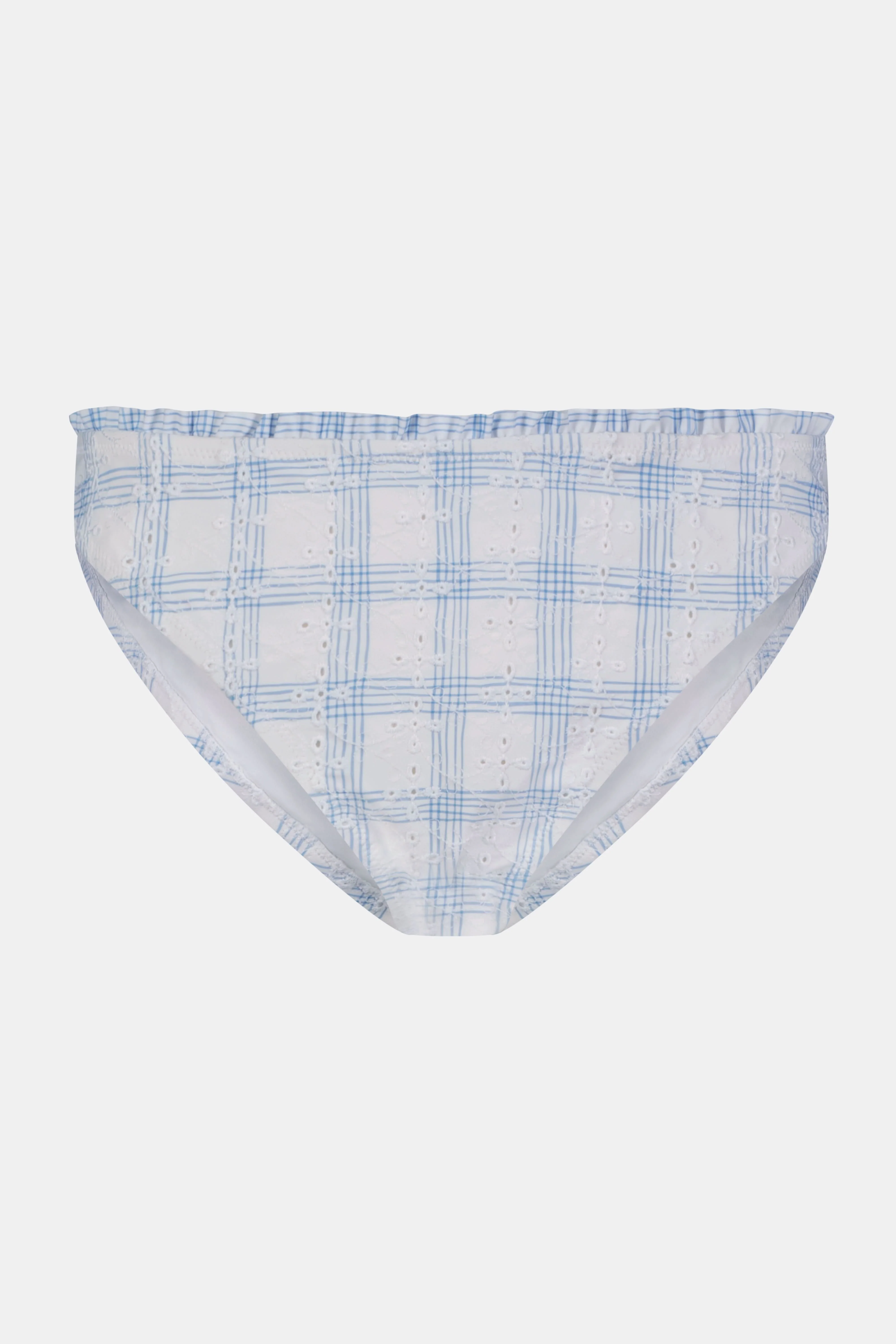 Sun Check Eyelet Sydney Bikini Bottom - Image 6