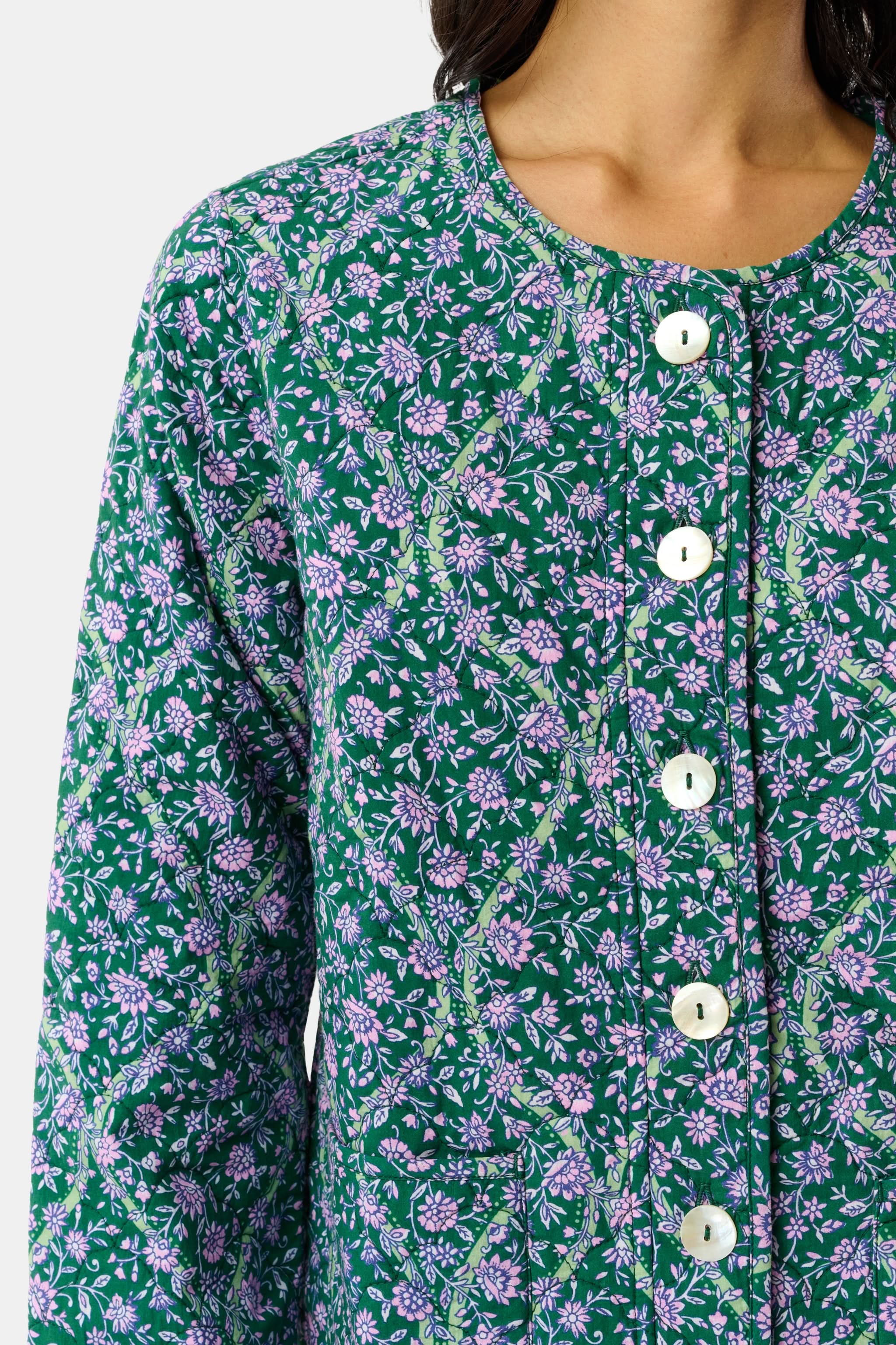 Suzie Floral Ribbon Sadie Jacket - Image 3