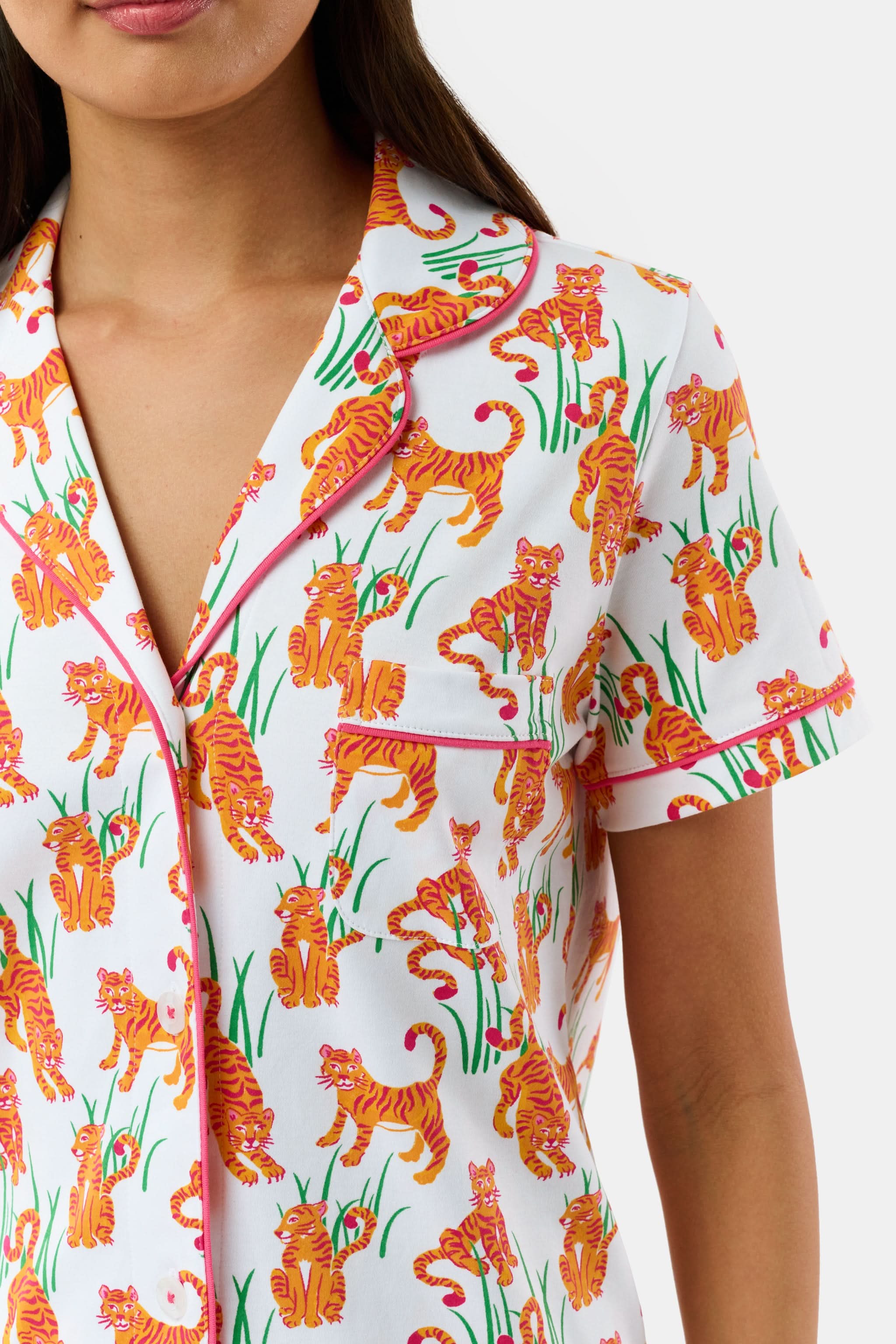 Teddy Tiger Polo Pajamas - Image 3
