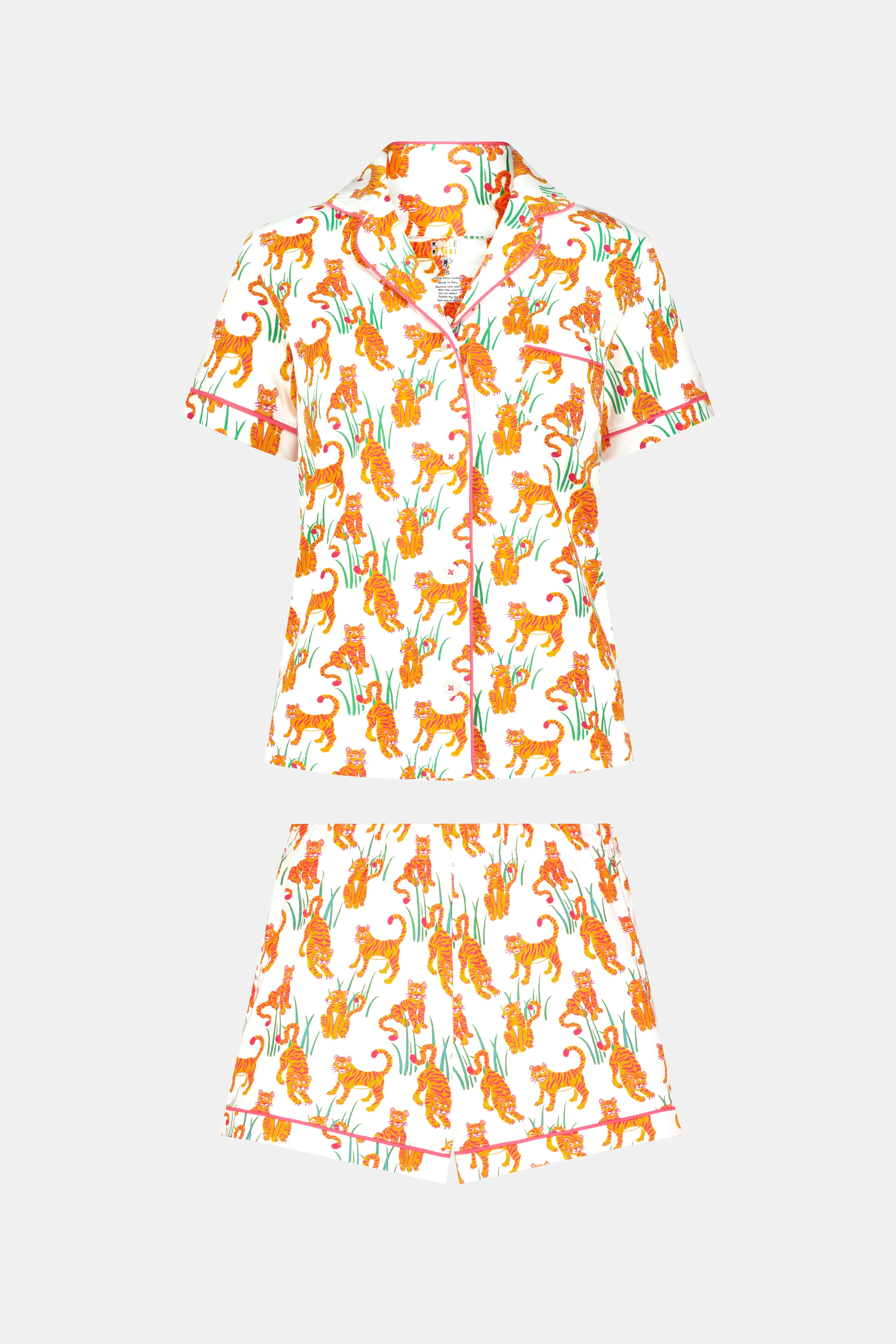 Teddy Tiger Polo Pajamas - Image 7