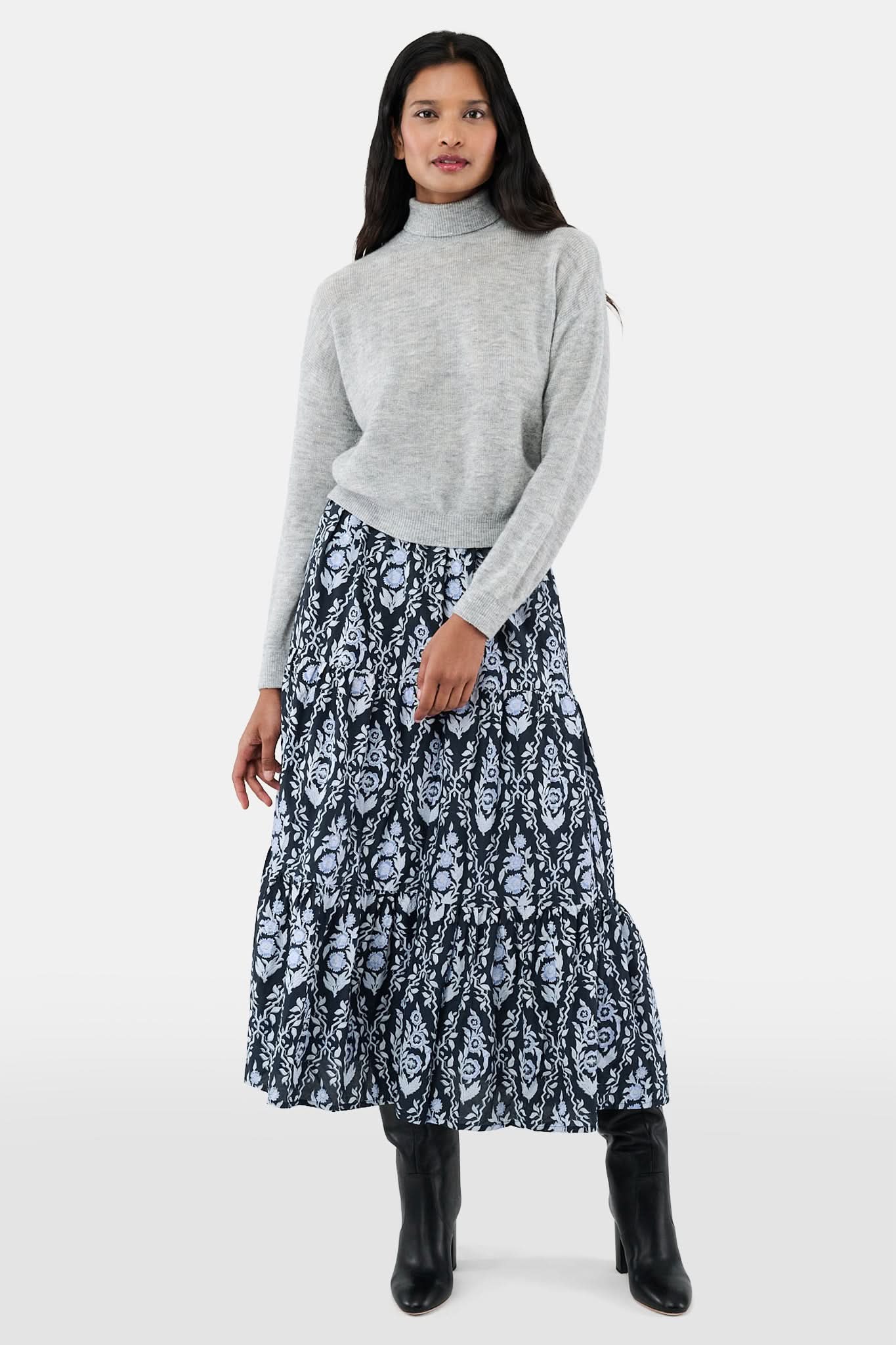 Trellis Floral Carlisa Skirt - Image 3