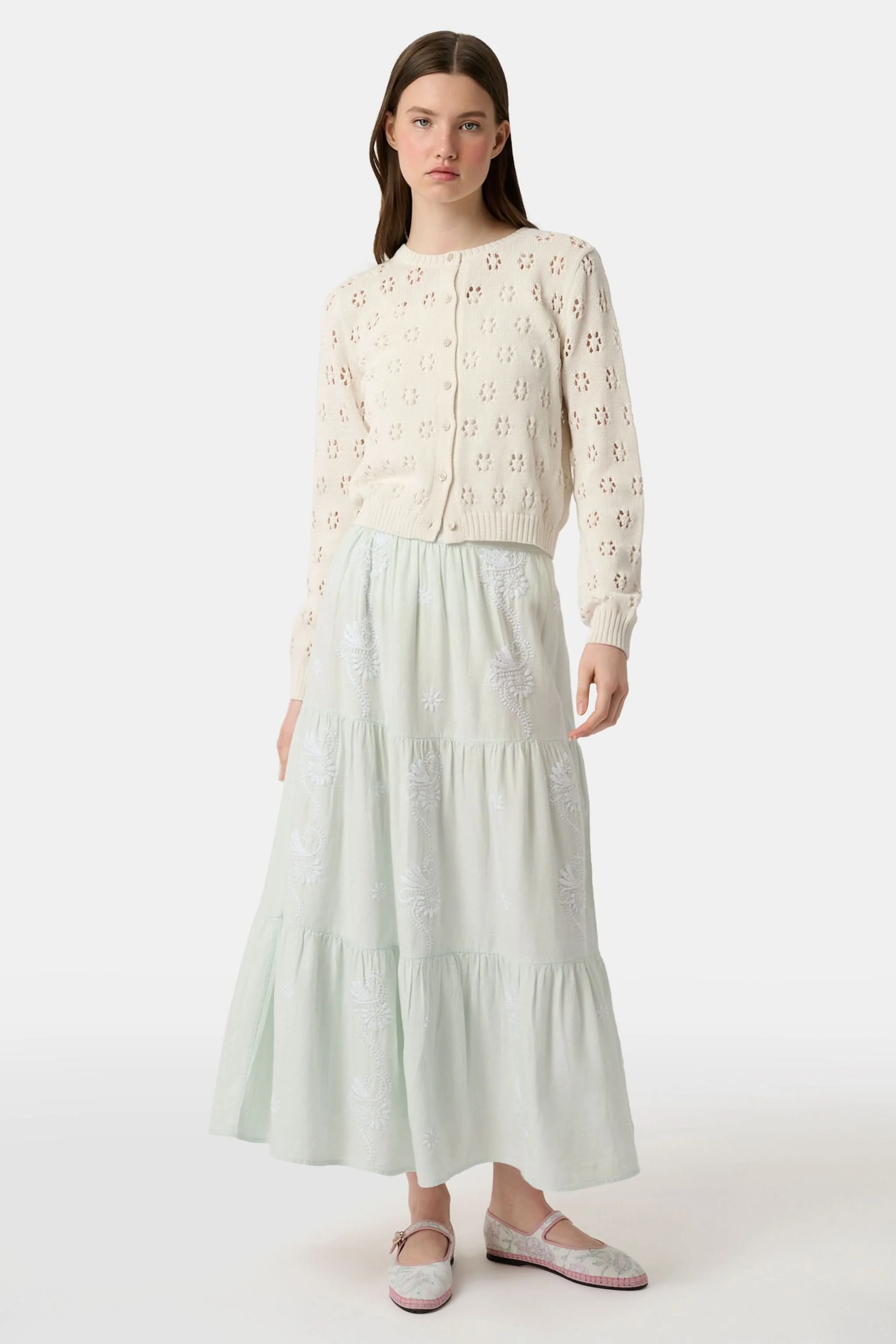 Vanna Embroidery Carlisa Skirt - Image 3