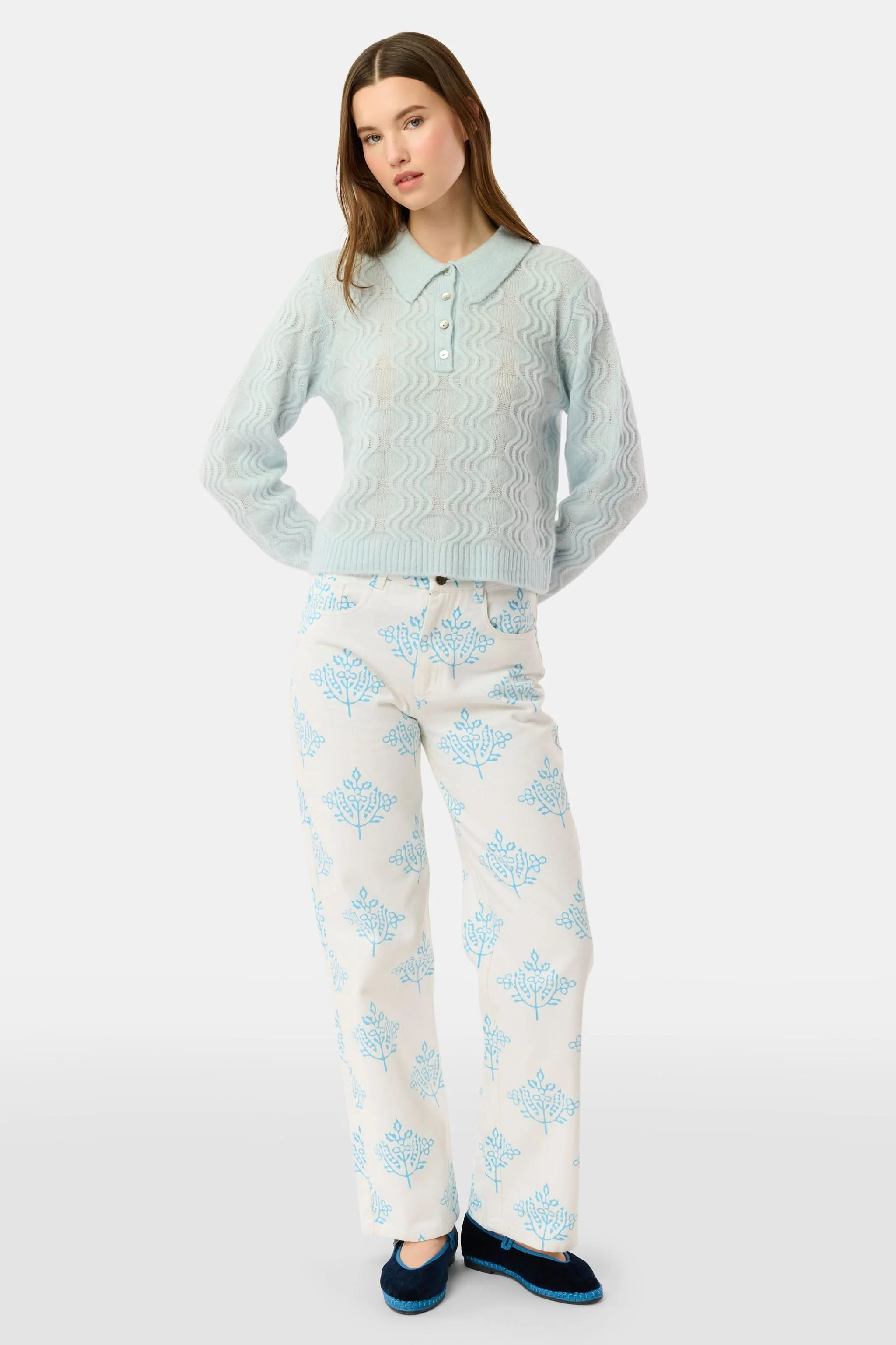 Wave Knit Ava Sweater - Image 6