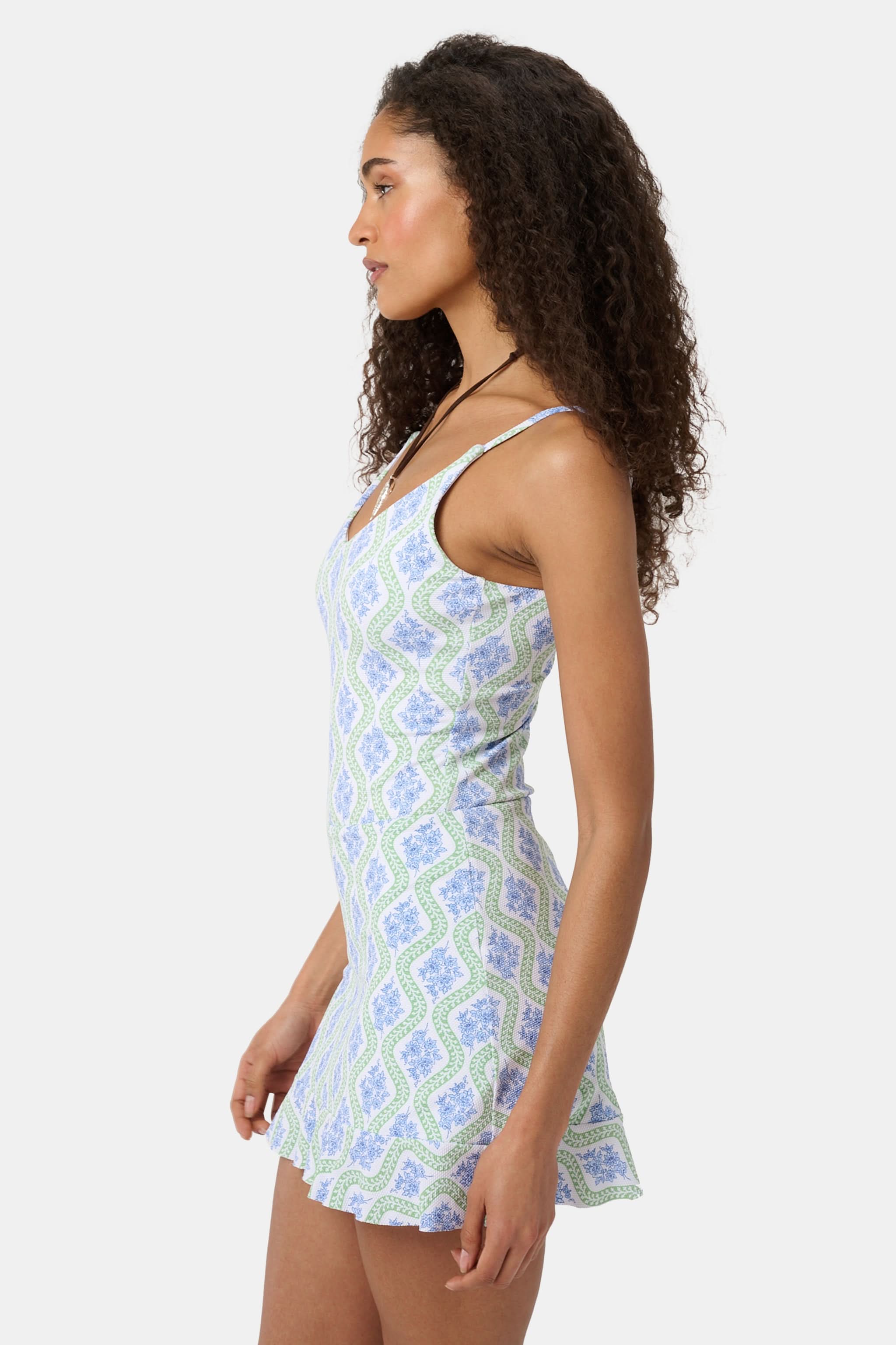 Zelda Floral Larissa Swim Skirt - Image 4