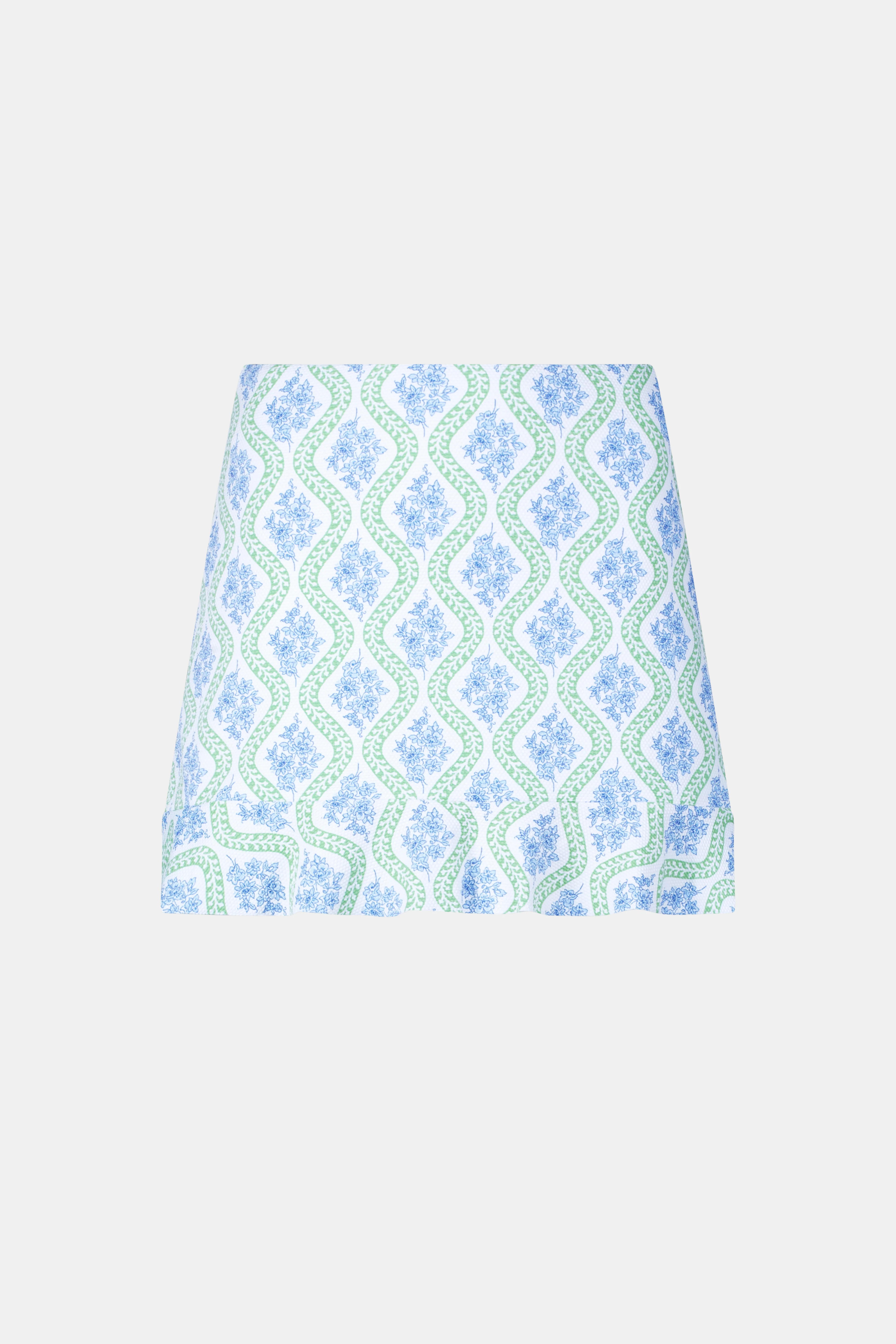 Zelda Floral Larissa Swim Skirt - Image 8